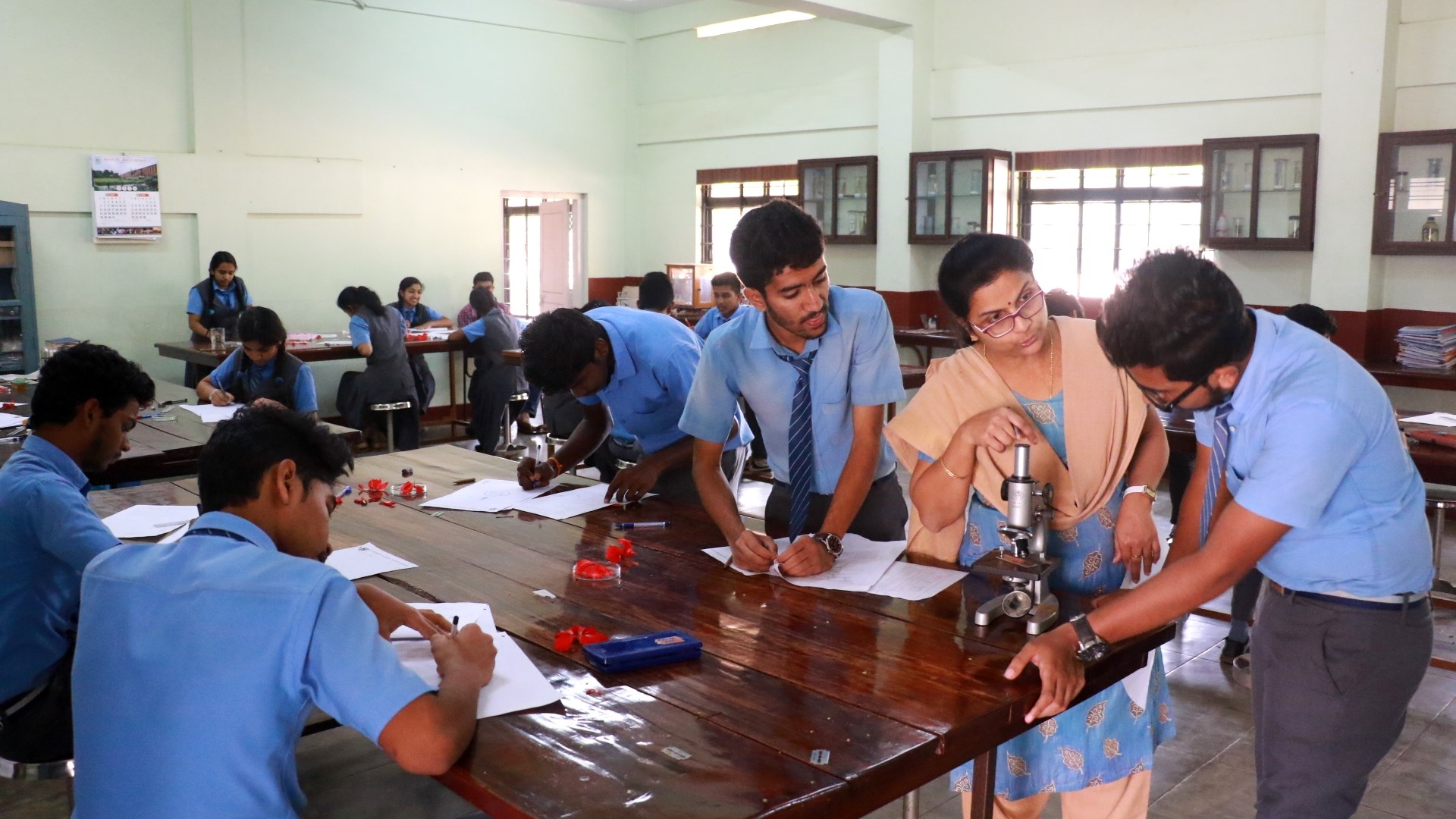 Biology lab